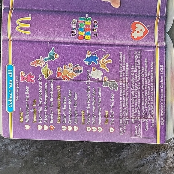 TY 2000 McDonald's Bronty the Brontosaurus - Picture 5 of 6